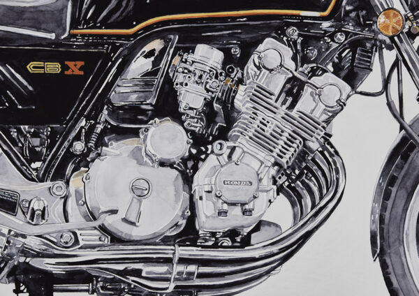 HONDA 1000 CBX Noir 1978