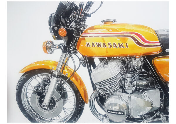 750 KAWASAKI H2 OR Mach IV  1972