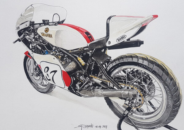 YAMAHA    750 TZ D 1977
