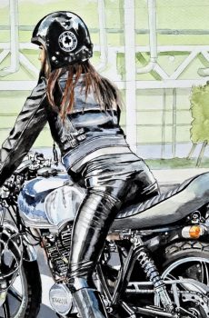 Motarde sur Roadster 500 XT yamaha