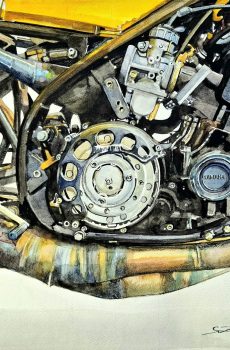 750 TZ / moteur